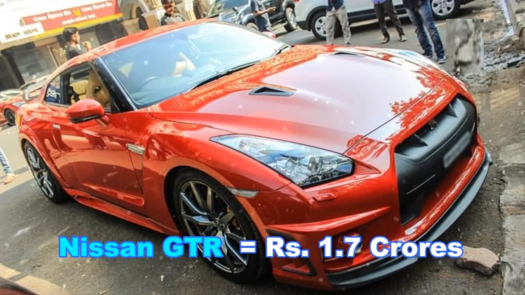 sachin tendulkar car nissan GTR